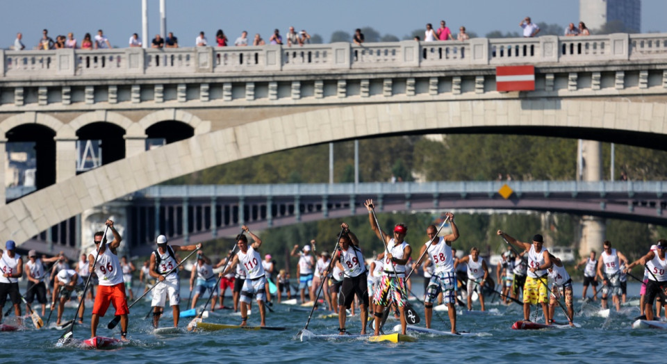 Le Stand up Paddle &agrave; l&rsquo;honneur &agrave; Lyon