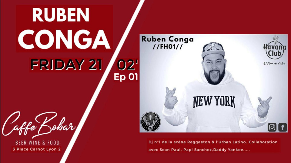 RUBEN CONGA x Caffe Bobar