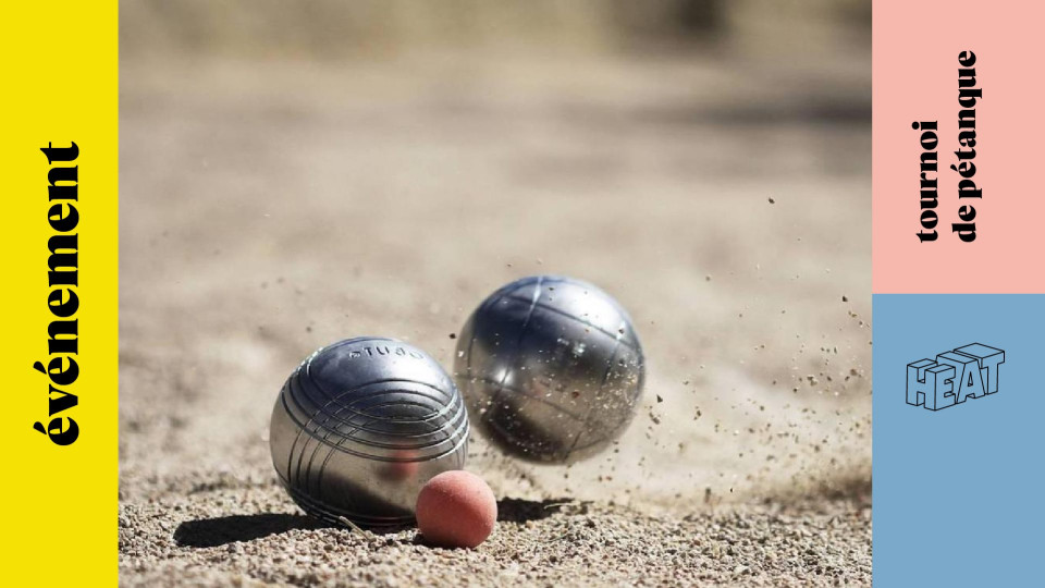 Le dernier concours de pétanque de la saison au Heat
