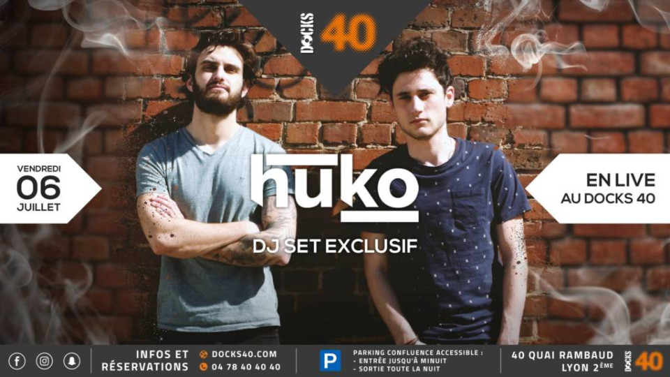 La révélation pop-électro Huko en live au Docks 40