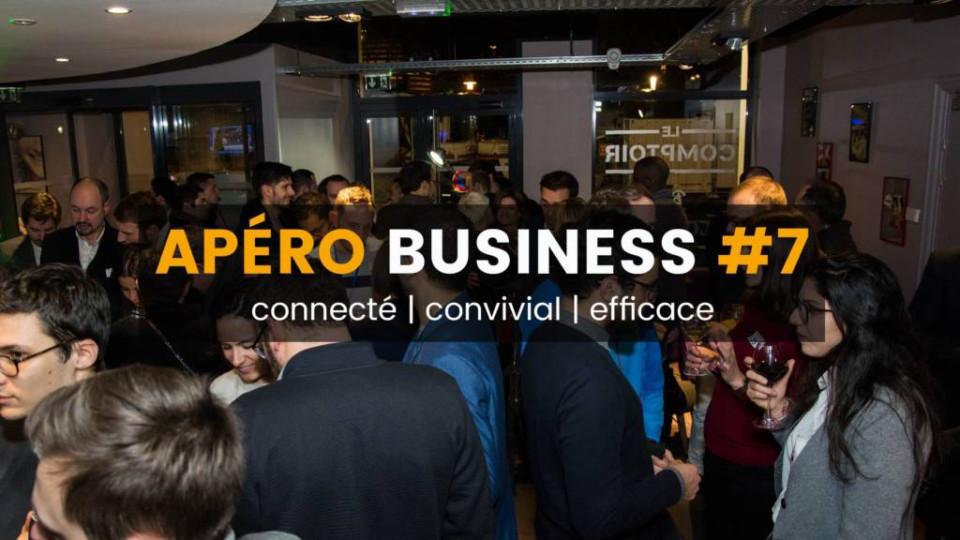 Apéro business au bar lounge "Le Comptoir"