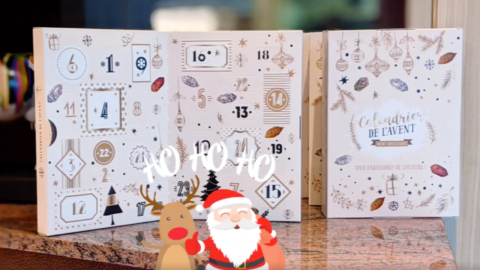 Découvrez le calendrier de l'Avent made in Lyon, composé de saucissons