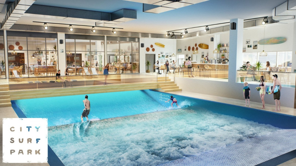 Un spot de surf indoor va ouvrir ses portes à Lyon