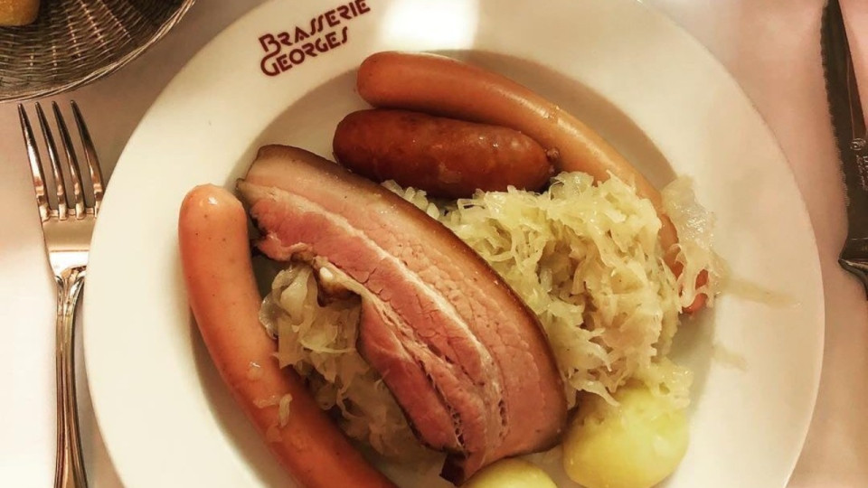 La Brasserie Georges organise une vente exceptionnelle de choucroute