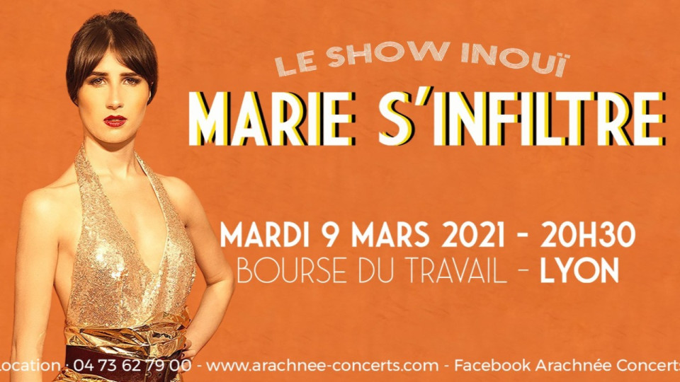 MARIE S'INFILTRE à la Bourse du travail de Lyon