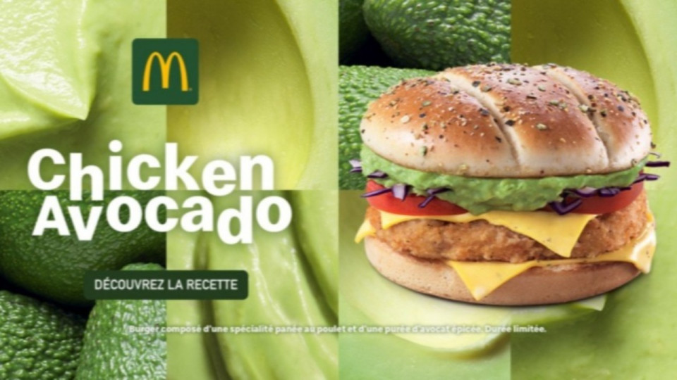 McDonald's lance son burger à l'avocat, en édition limitée McDonald's lance son burger à l'avocat, en édition limitée
