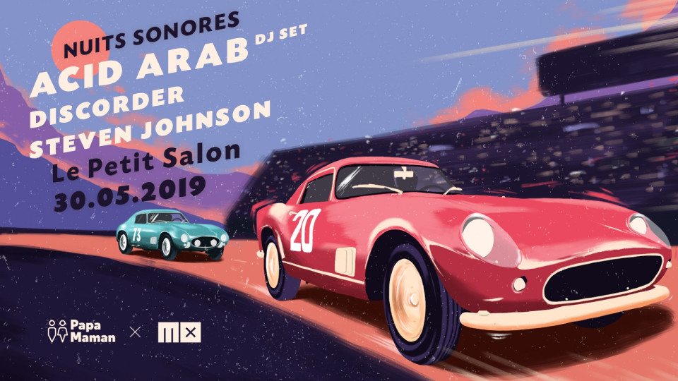 Circuite NS 2019 : Acid Arab, Discorder & Steven Johnson au Petit Salon