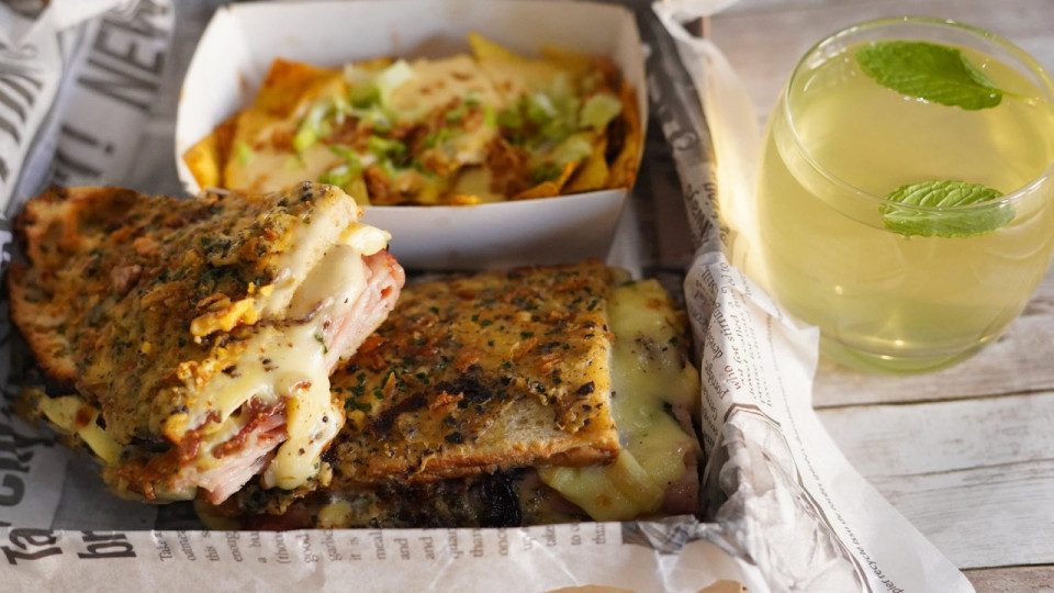 Des diplômés de l'institut Paul Bocuse lancent un croque-monsieur revisité