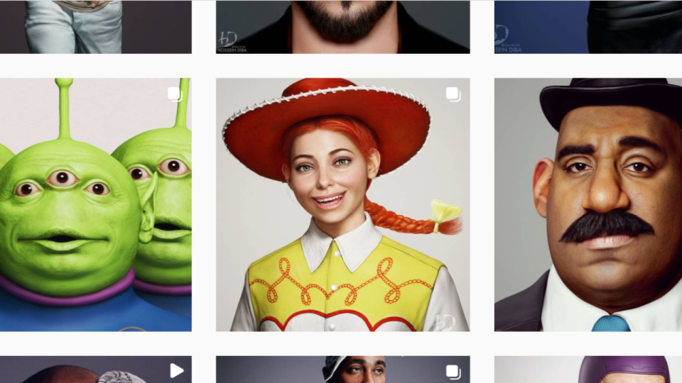 Les personnages de vos films et dessins animés préférés en version humaine !