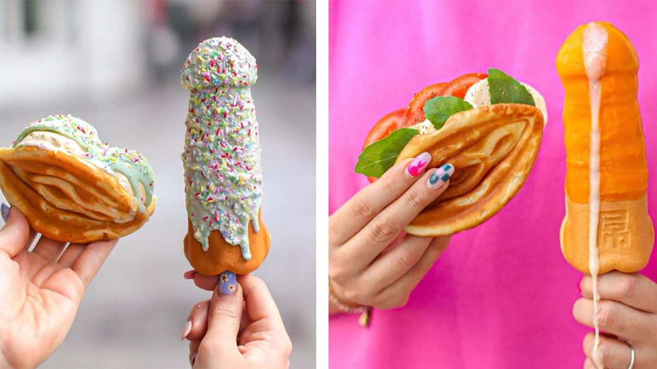 Cette pâtisserie crée des gaufres en forme de vulve et de pénis !