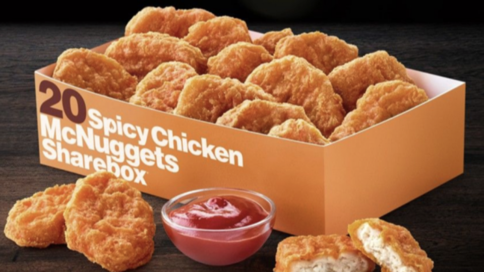 McDonald's sort des nuggets épicés !