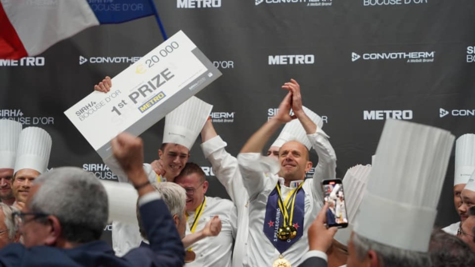 Bocuse d'Or 2021 : Le lyonnais Davy Tissot remporte le prix !