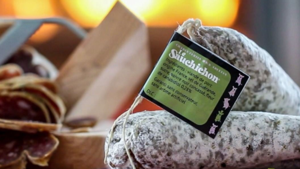 Des lyonnais lancent le saucisson au CBD !