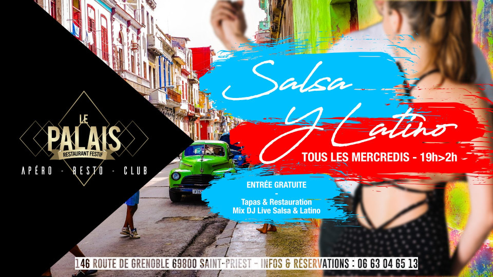 Salsa Y Latino - Tous les Mercredis au Palais