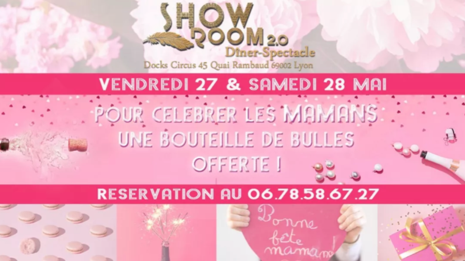 Un dîner-spectacle débarque à Confluence pour la fête des mères Un dîner-spectacle débarque à Confluence pour la fête des mères