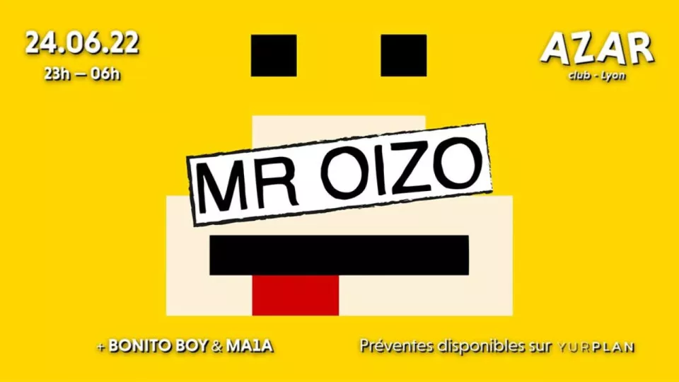 Le Azar Club invite Mr Oizo Le Azar Club invite Mr Oizo