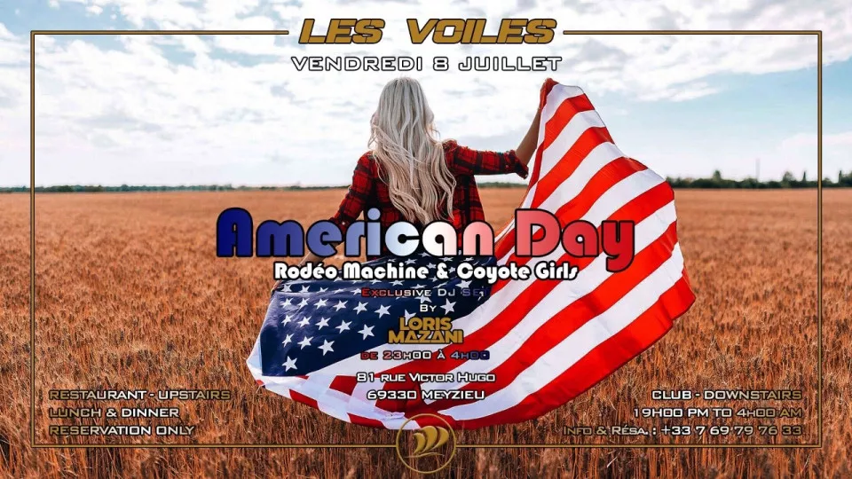 Les Voiles du Grand Large organisent une soirée américaine
