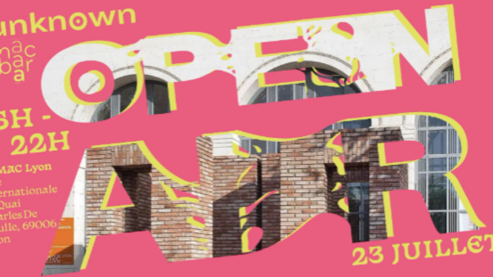 Un open air débarque au Musée d'Art Contemporain de Lyon