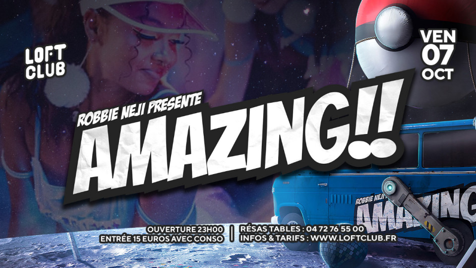 AMAZING SHOW by Robbie Neji au Loft Club