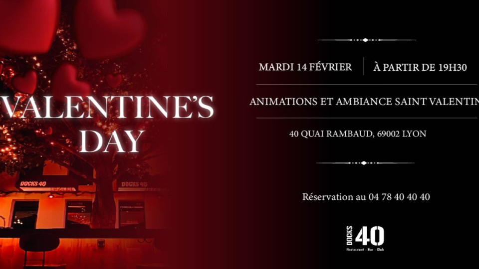 Saint-Valentin : venez lui dire "je t’aime" au Docks 40 !