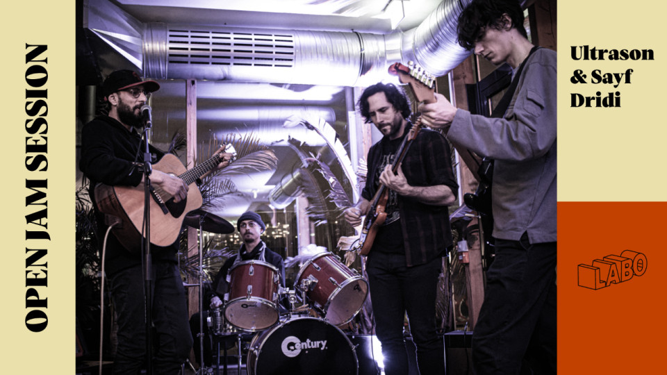 Ce 5 avril au HEAT : Open Jam Session avec Ultrason & Sayf Dridi
