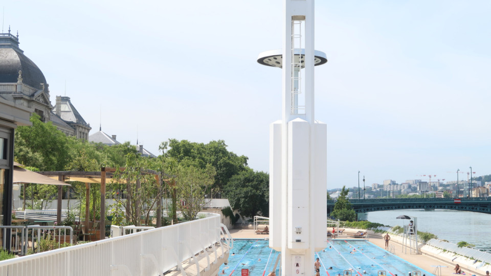 Un open air XXL sur la terrasse de la piscine du Rhône