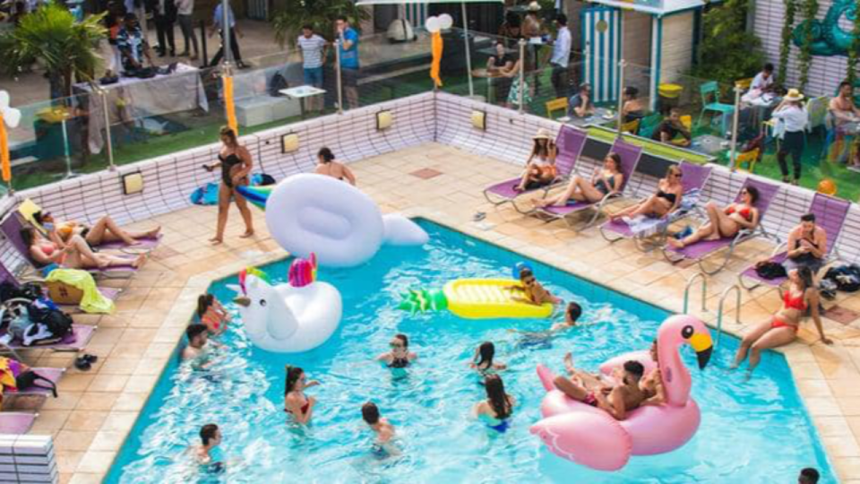 Une summer party organisée au coeur d'un hôtel lyonnais