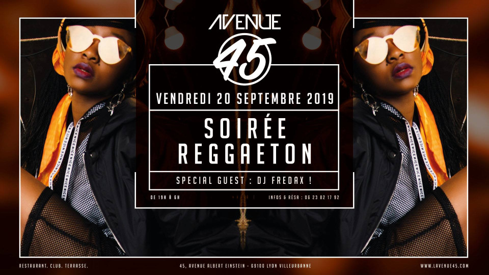 Alerte temp&eacute;rature : Soir&eacute;e Reggaeton &agrave; l'Avenue 45