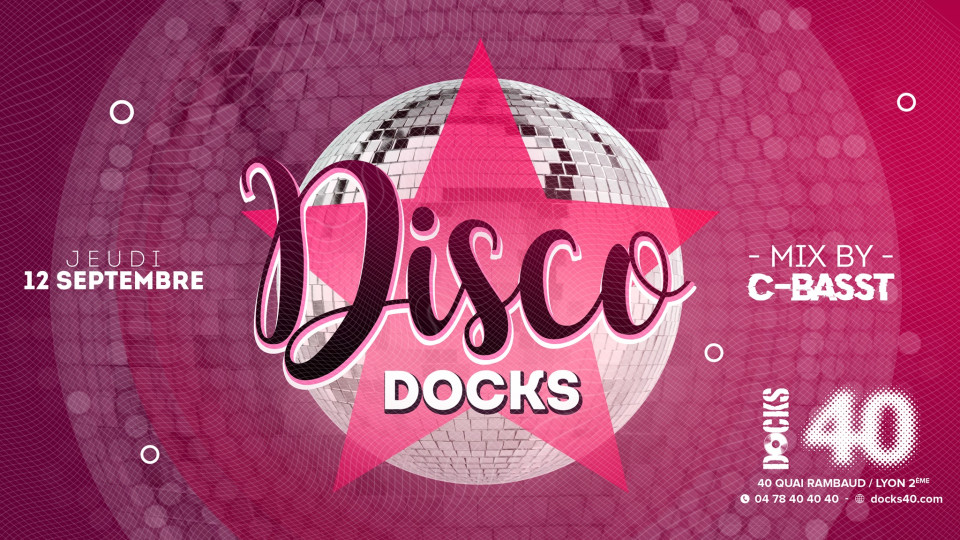 Disco party au DOCKS 40