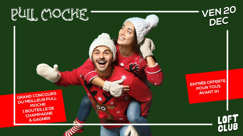 Soirée "pull moche" au Loft Club