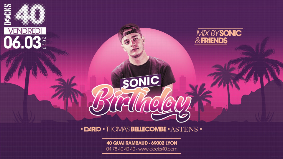 Sonic's Birthday au DOCKS 40