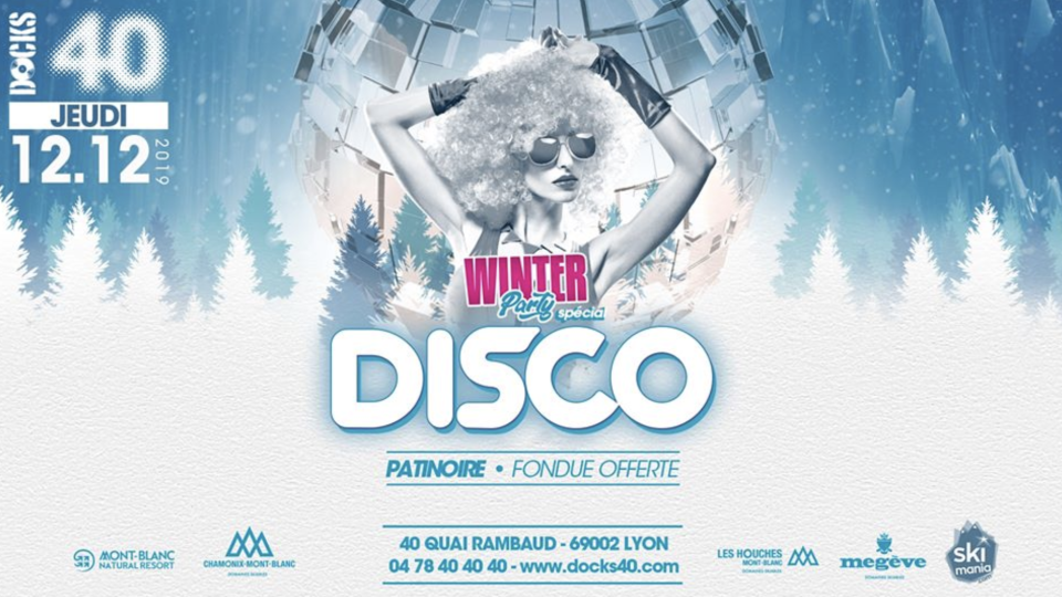 Soirée Disco  - Docks 40