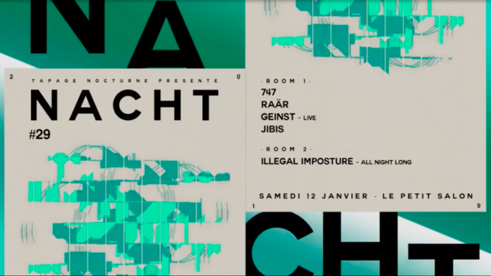 Tapage Nocturne by Le Petit Salon revient en 2019 !