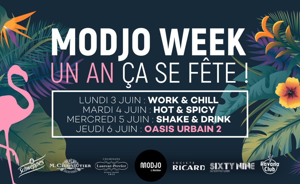 Le commencement d'une semaine d'anniversaire pour le Modjo ce soir