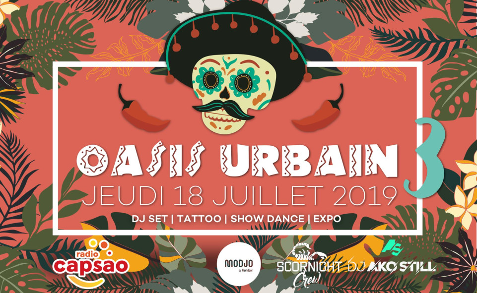 JEUDI : Oasis Urbain 3 - Caraïbes au Modjo