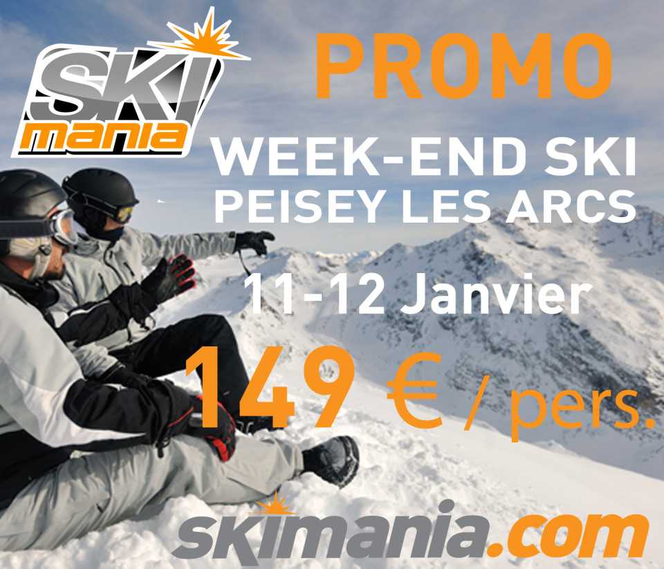 PROMO : Découvrez les Arcs le temps d’un weekend avec Skimania !