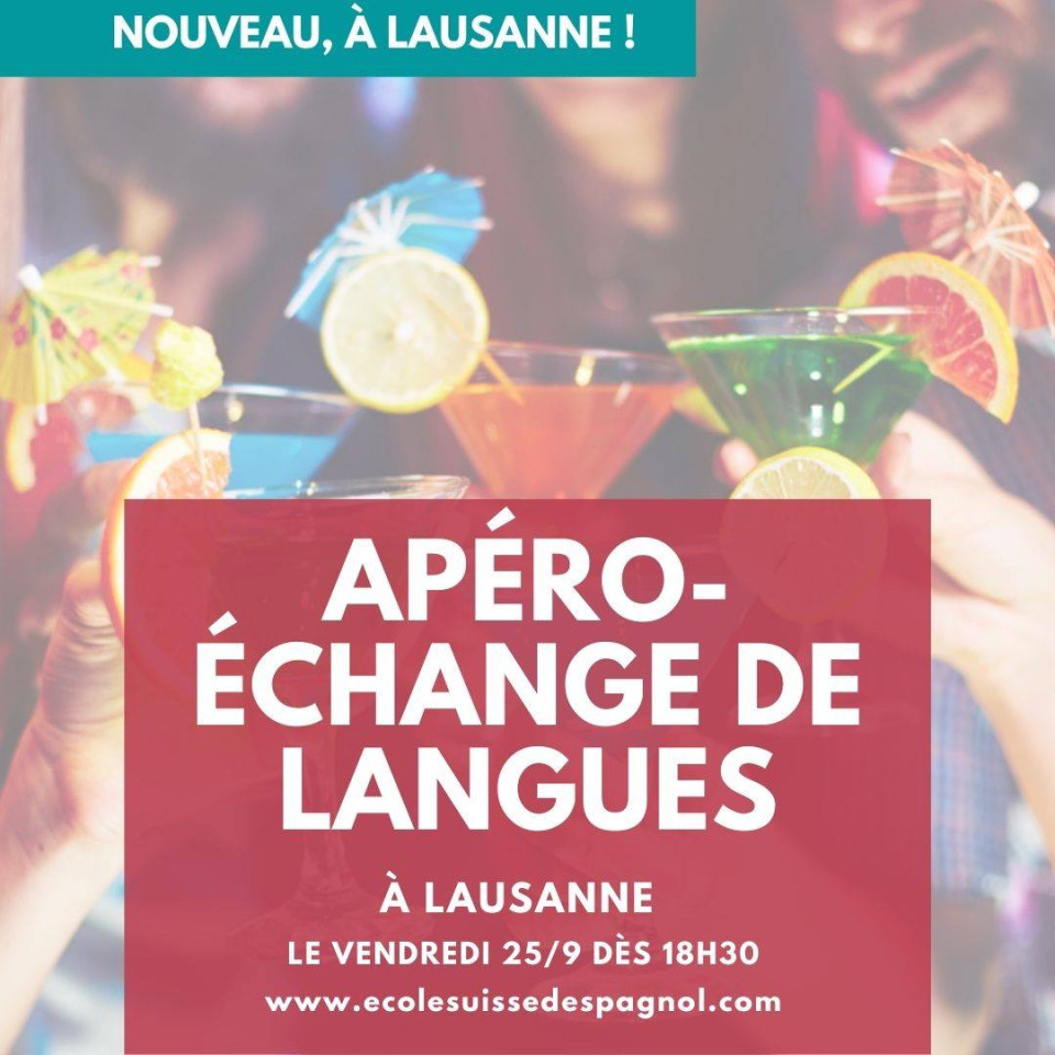 Apéro pour améliorer les langues (en ligne sur zoom)